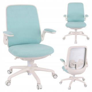Stolová stolička Grospol Easy White v odtieňoch zelenej